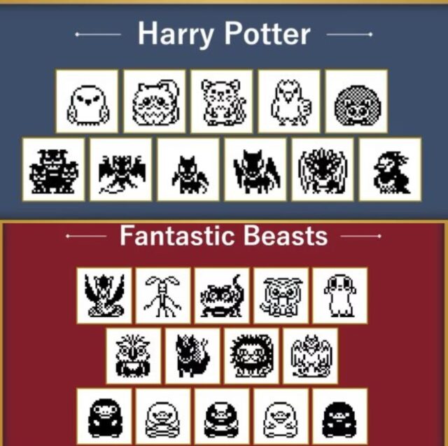Bandai annuncia il Tamagotchi con le creature di Harry Potter