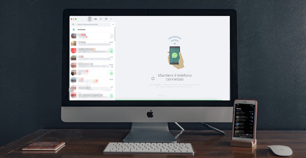 WhatsApp sincronizzazione messaggi