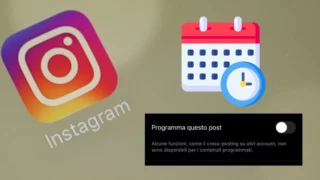 come programmare post instagram