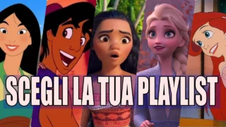 personaggio disney playlist