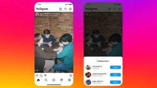 Instagram, come fare un post invitando collaboratori