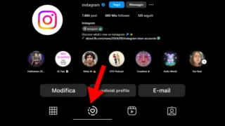 instagram storie evidenza cambiano posto