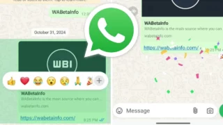 whatsapp reazioni animate coriandoli feste