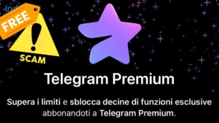 telegram premium gratis truffa come difendersi