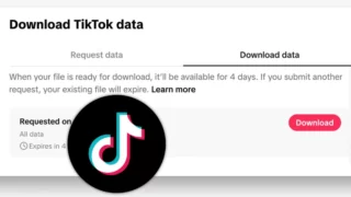 Come scaricare i tuoi video e altri dati da TikTok