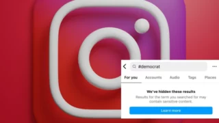 Instagram nasconde i risultati della parola 