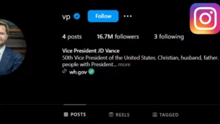 Perché su Instagram segui il vice di Trump Vance senza averlo fatto (1)