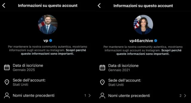 PerchÃ© su Instagram segui il vice di Trump Vance senza averlo fatto (2)