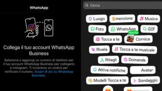 Instagram aggiunge l’adesivo per connettersi a WhatsApp nelle storie