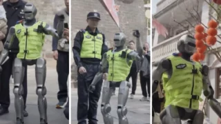 robot umanoidi polizia cina